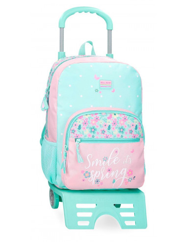 MOCHILA ADAP. 38CM C/CARRO ROLL ROAD SPRING DREAM